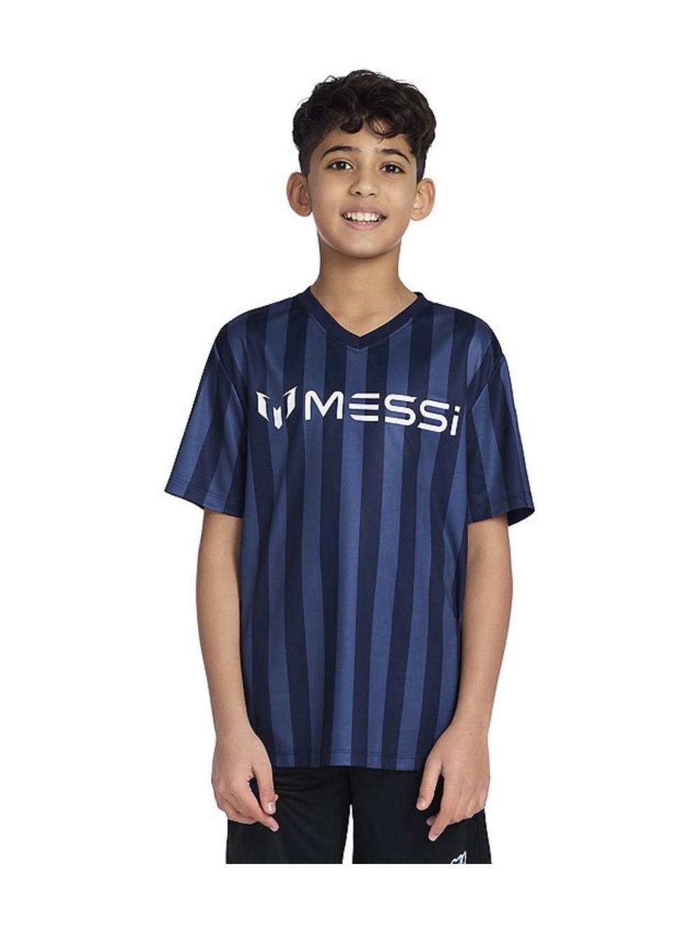 Messi Collection Navy/Light Blue Soccer Set - Jersey & Shorts (Youth XL)